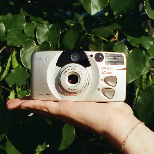Canon Sure Shot 85 Zoom - 35mm Film Camera - Vintage Point and Shoot - Sidekick Camera