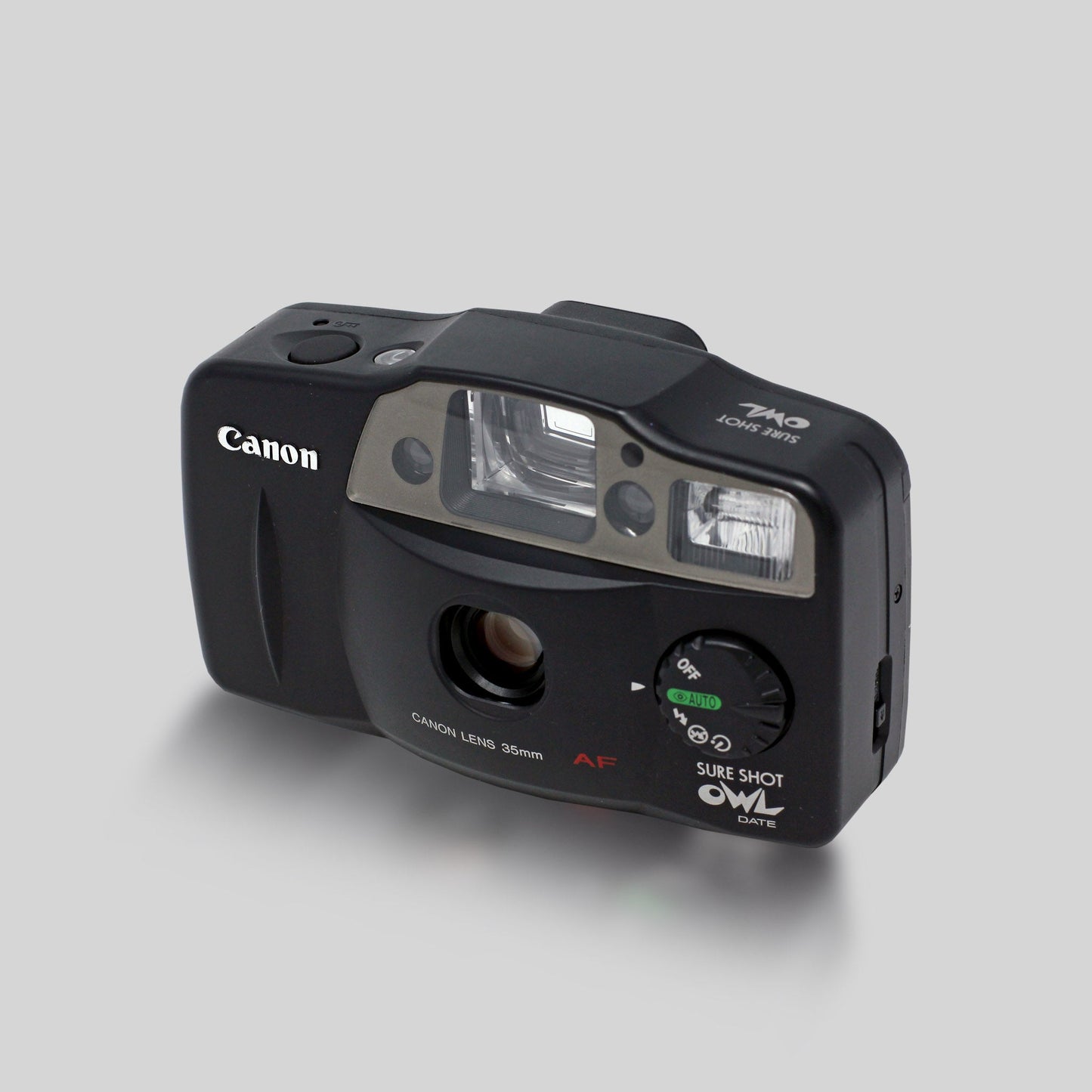 Canon Sure Shot Owl Date - 35mm Film Camera - Vintage Point and Shoot - Sidekick Camera