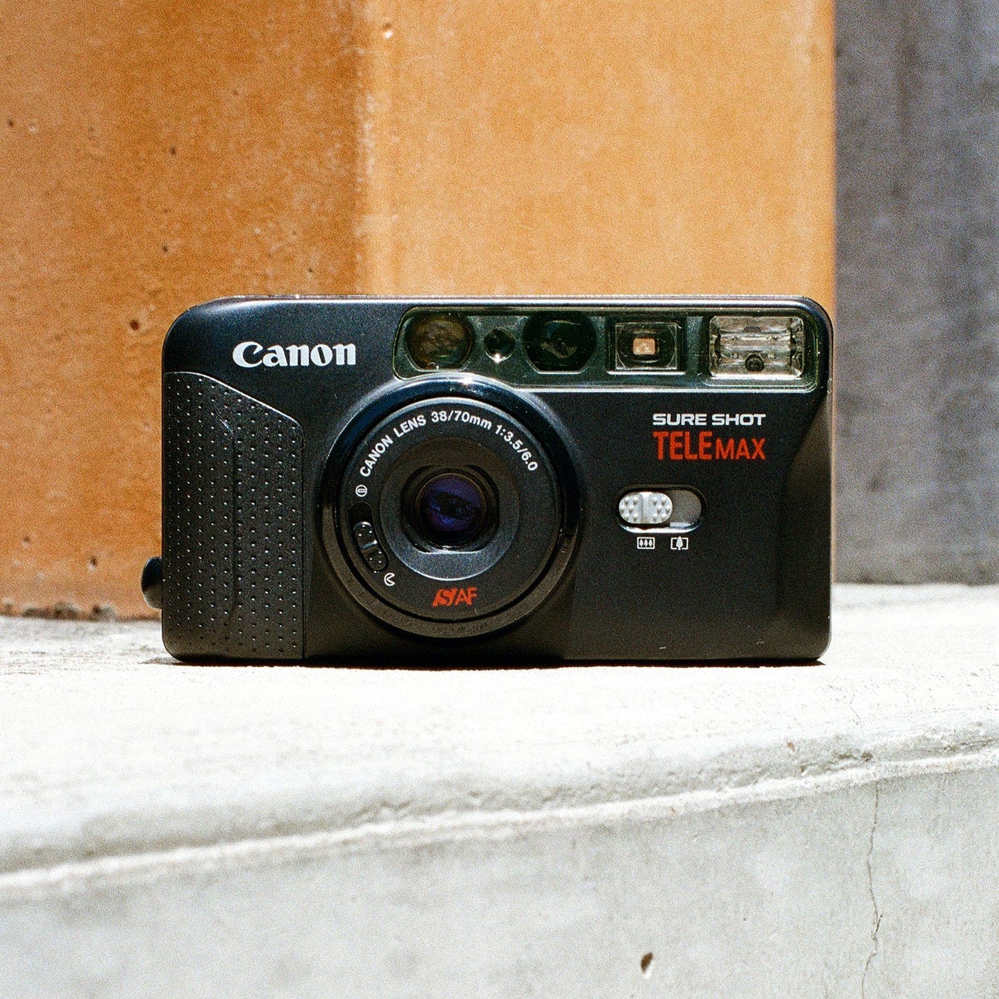 Canon Sure Shot Telemax - 35mm Film Camera - Vintage Point and Shoot - Sidekick Camera
