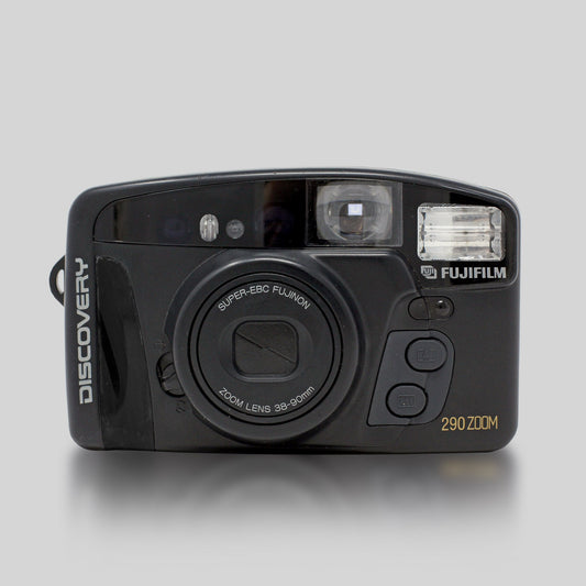 Fujifilm Discovery 290 Zoom - 35mm Film Camera - Vintage Point and Shoot - Sidekick Camera
