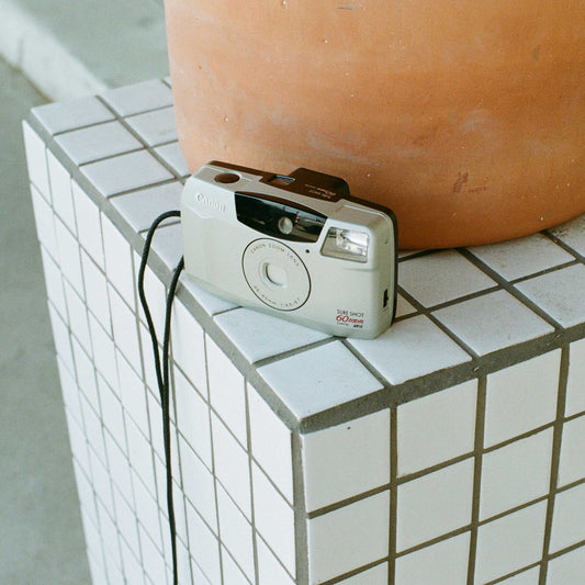 Canon Sure Shot 60 Zoom - 35mm Film Camera - Vintage Point and Shoot - Sidekick Camera