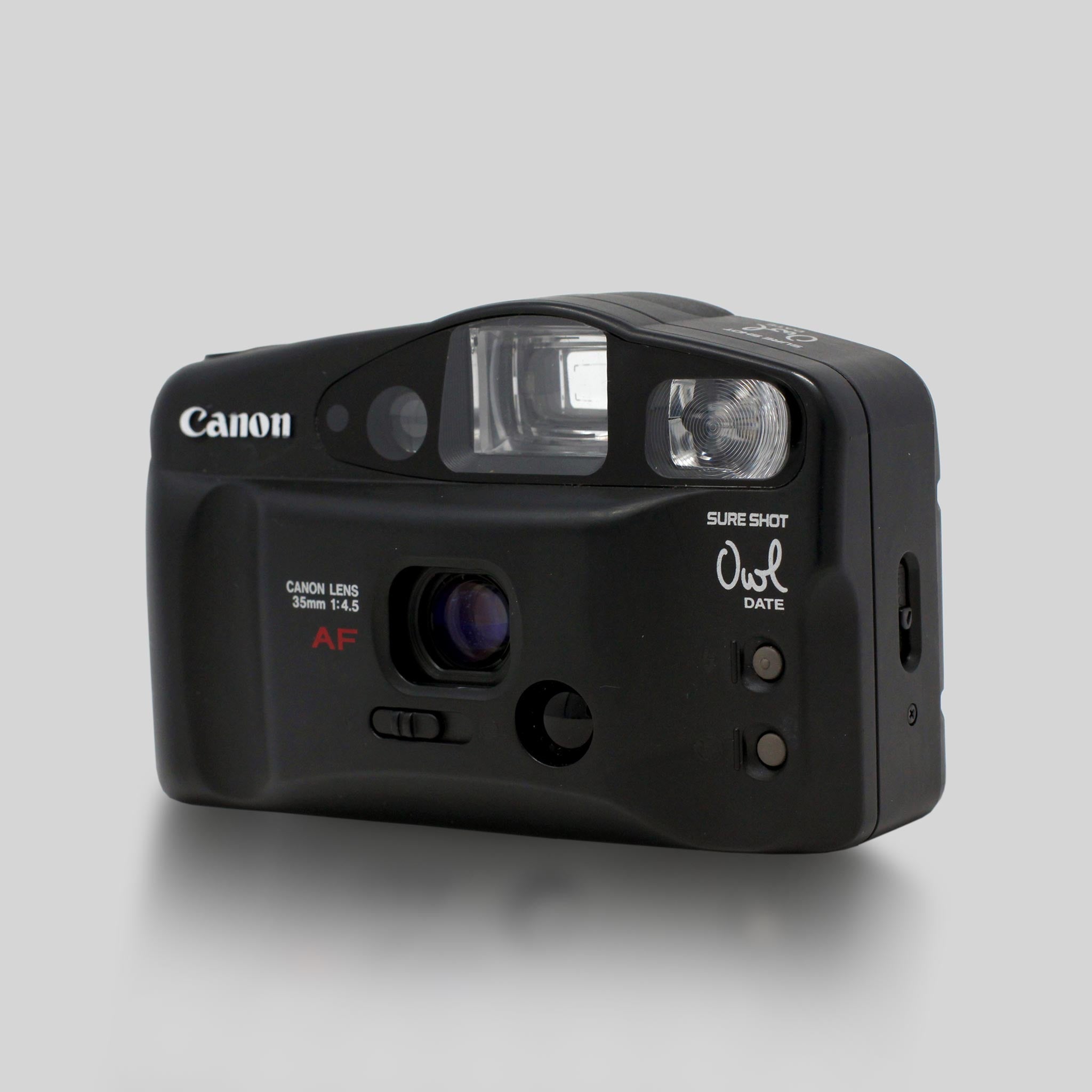 Canon Sure Shot Owl Date 35mm Film Camera Point And Shoot canon-sure-shot-owl-date-35mm-film-camera-point-and-shoot