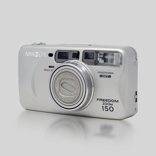Minolta Freedom Zoom 150 - 35mm Film Camera - Vintage Point and Shoot - Sidekick Camera