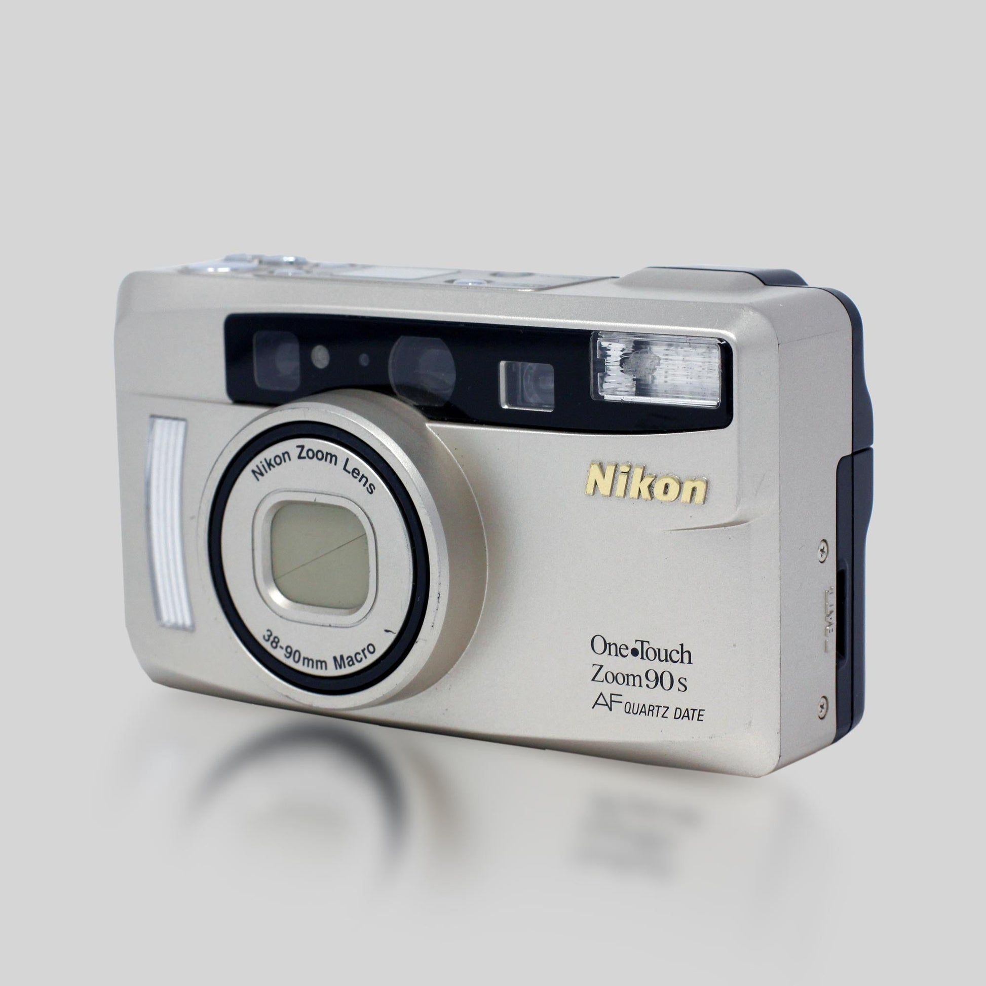 Nikon One Touch Zoom 90S - 35mm Film Camera - Vintage Point and Shoot - Sidekick Camera