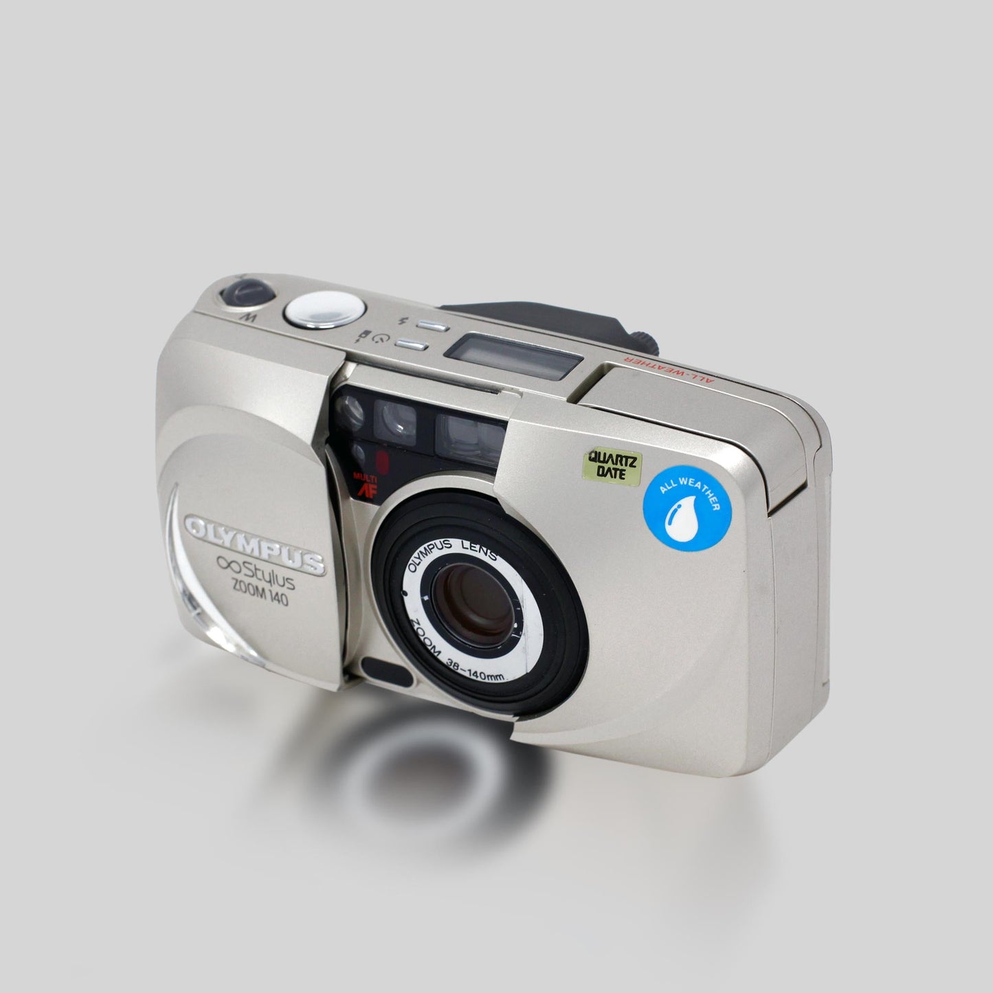 Olympus Stylus Zoom 140 - 35mm Film Camera - Vintage Point and Shoot - Sidekick Camera