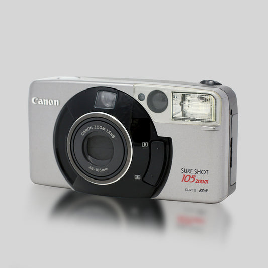 Canon Sure Shot 105 Zoom - 35mm Film Camera - Vintage Point and Shoot - Sidekick Camera