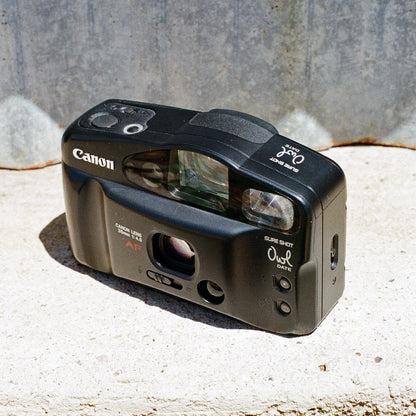 Canon Sure Shot Owl - 35mm Film Camera - Vintage Point and Shoot - Sidekick Camera