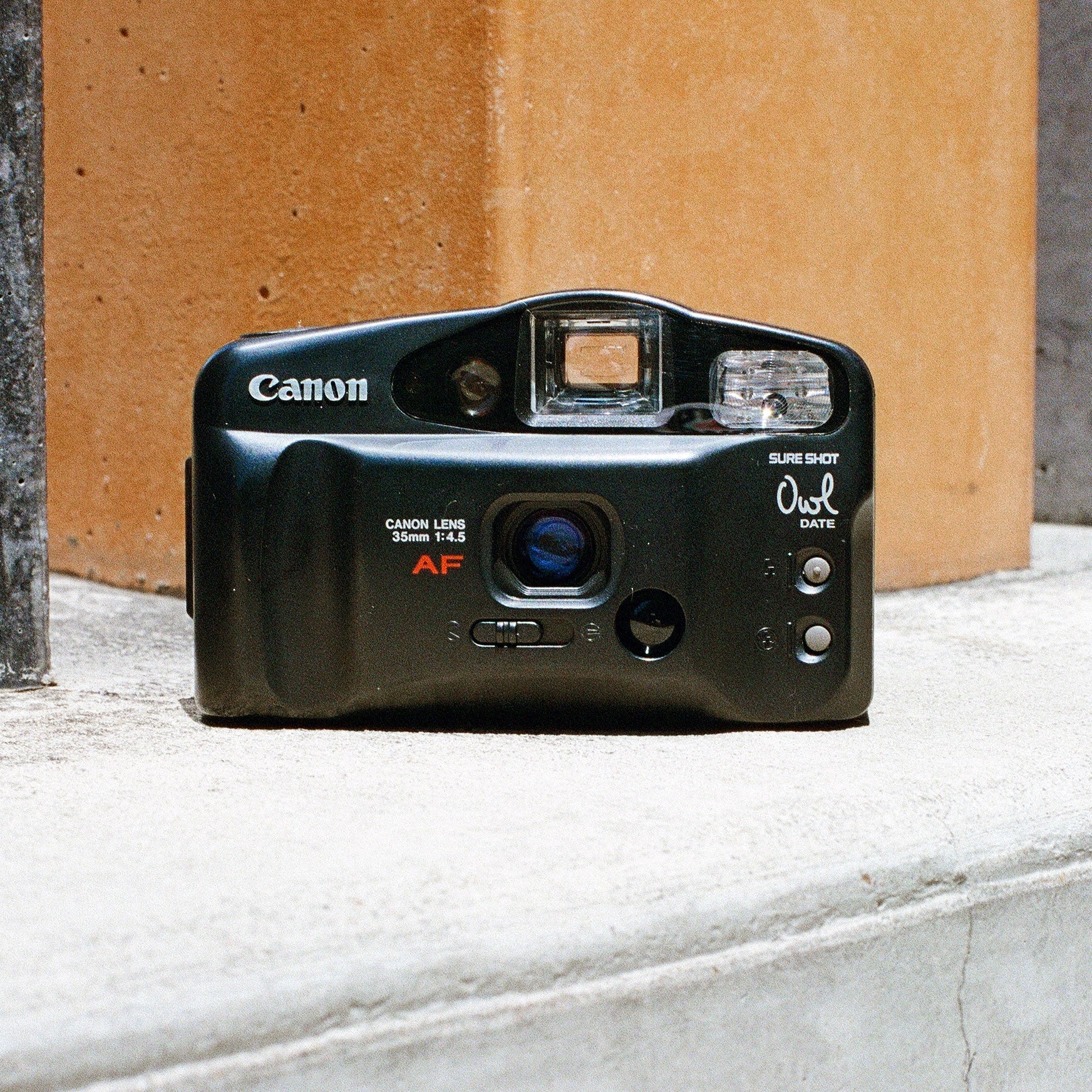 Canon Sure Shot Owl - 35mm Film Camera - Vintage Point and Shoot - Sidekick Camera