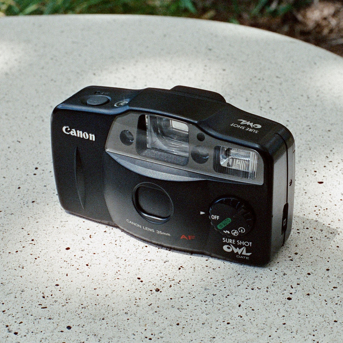 Canon Sure Shot Owl Date - 35mm Film Camera - Point and Shoot - Sidekick Camera