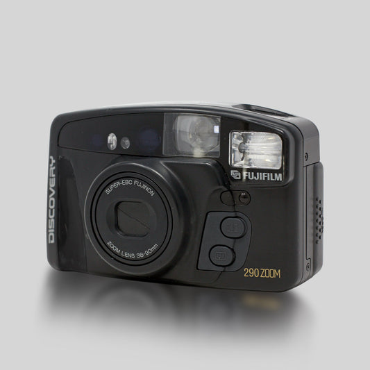 Fujifilm Discovery 290 Zoom - 35mm Film Camera - Vintage Point and Shoot - Sidekick Camera