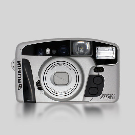 Fujifilm Discovery 290S Zoom - 35mm Film Camera - Vintage Point and Shoot - Sidekick Camera