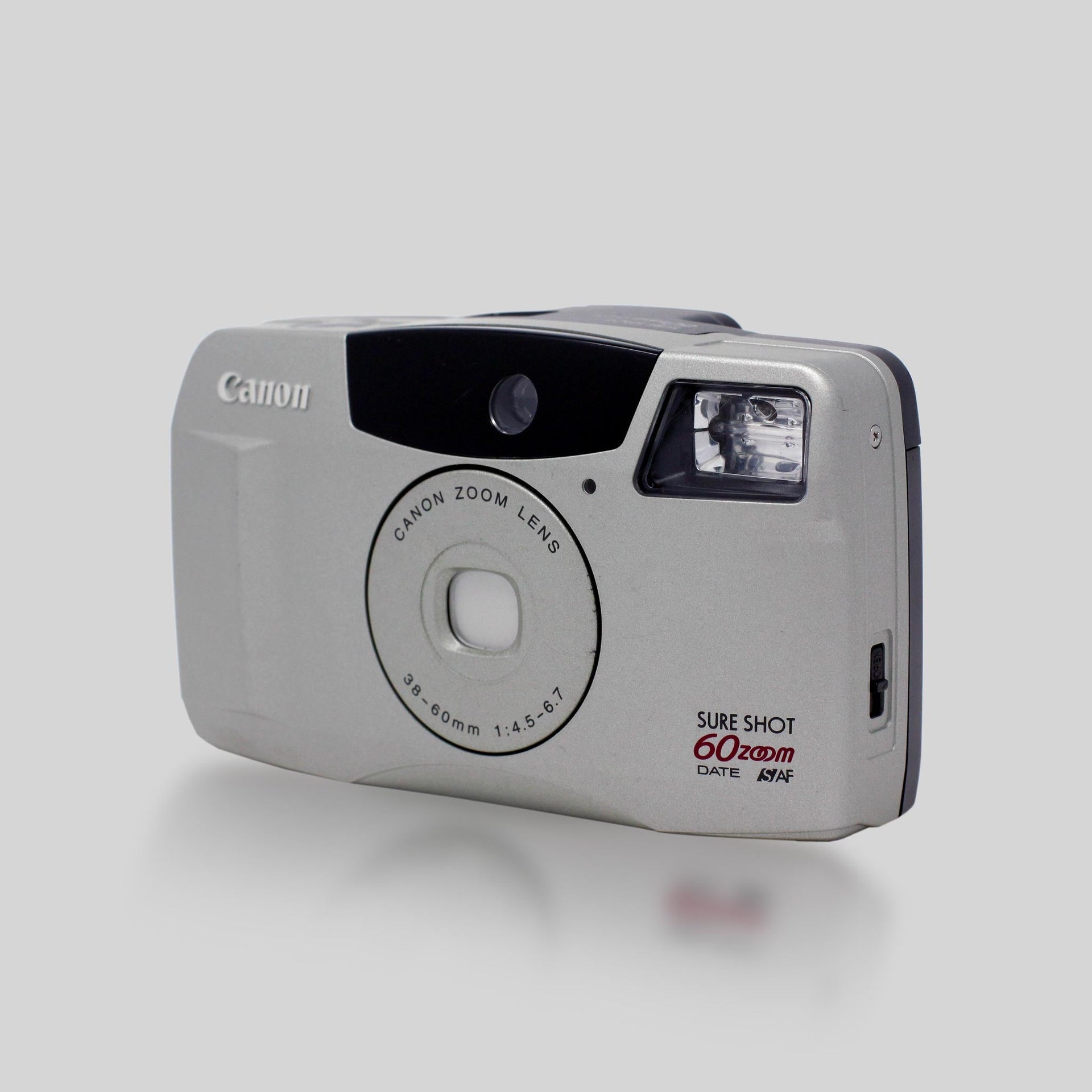 Canon Sure Shot 60 Zoom - 35mm Film Camera - Vintage Point and Shoot