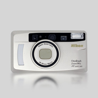 Nikon One Touch Zoom 90S - 35mm Film Camera - Vintage Point and Shoot - Sidekick Camera