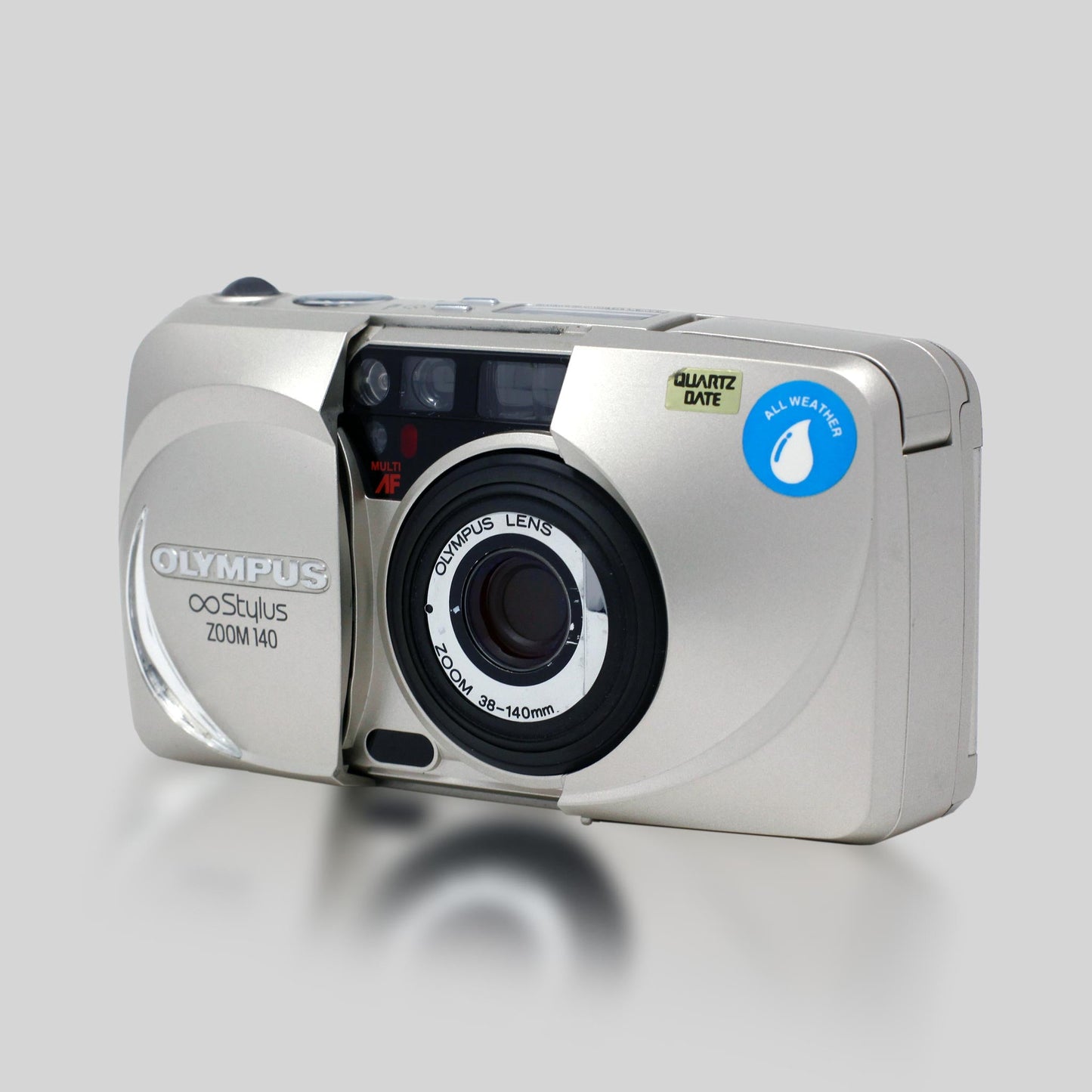 Olympus Stylus Zoom 140 - 35mm Film Camera - Vintage Point and Shoot - Sidekick Camera